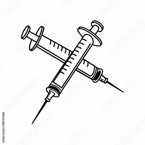 syringe with needle