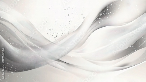 Wallpaper Mural Elegant Gray Abstract Background with Intricate White Lines Torontodigital.ca