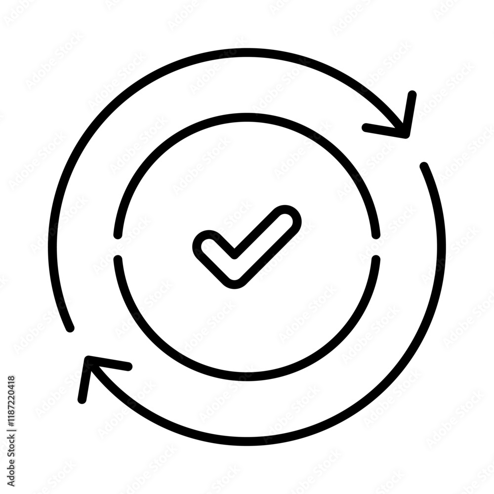 round convenient icon like easy pay or update. concept of replace or swap symbol and quality control. linear trend modern synchronize logotype graphic stroke art design web element isolated on PNG round convenient icon like easy pay or update. concept of replace or swap symbol and quality control. linear trend modern synchronize logotype graphic stroke art design web element isolated on PNG