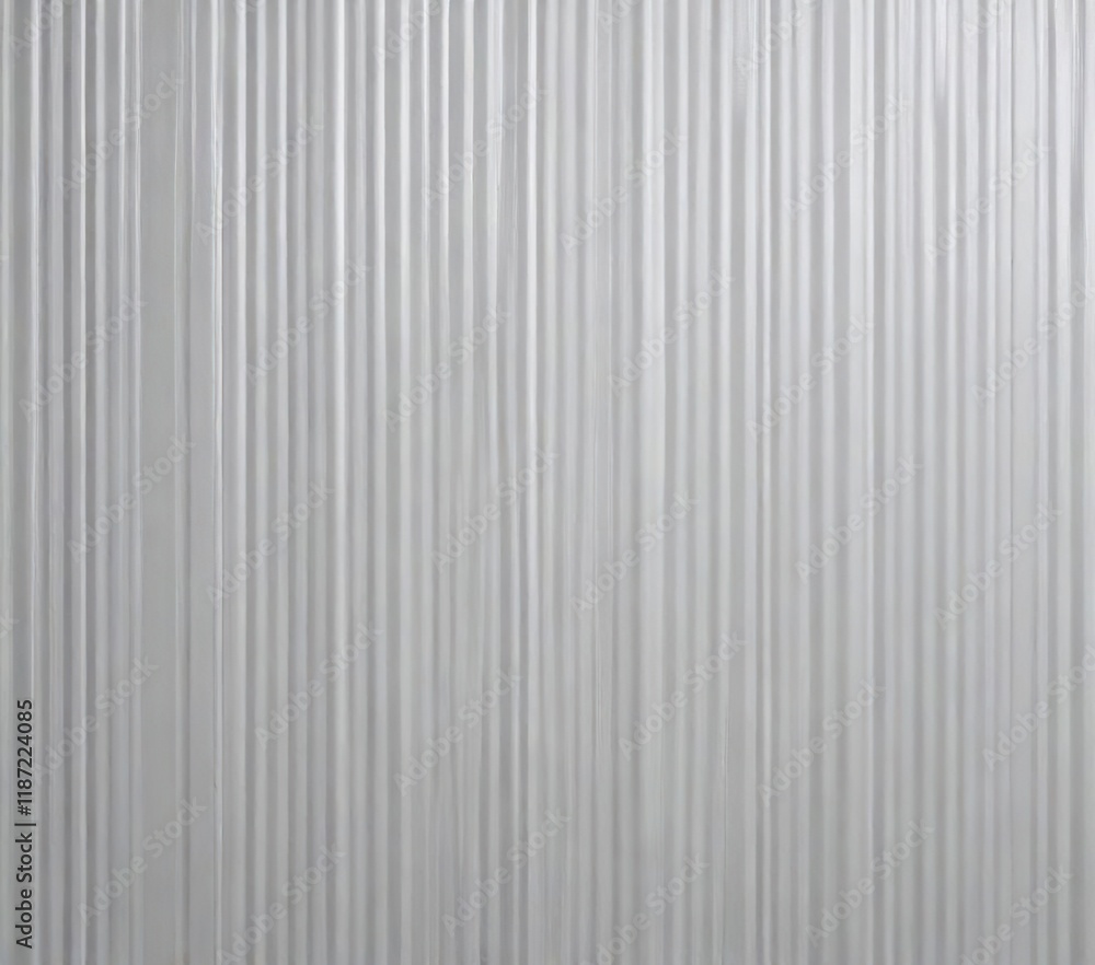 Shiny white corrugated metal background with a luxurious feel, high-end, design Shiny white corrugated metal background with a luxurious feel, high-end, design