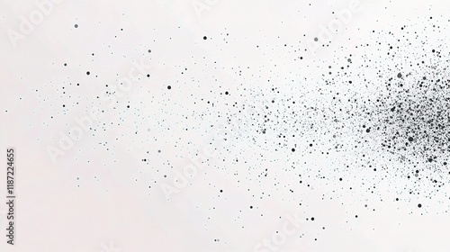 Gray and White Seamless Particle Flow on Minimal Background