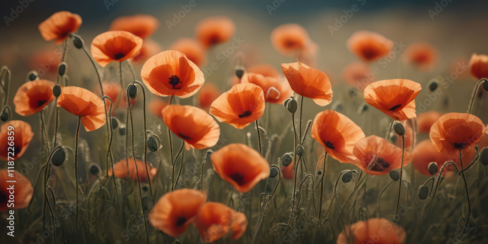 Fototapeta premium Poppy flowers