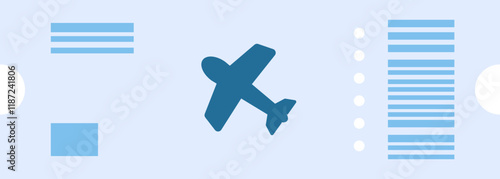 Airplane ticket icon

