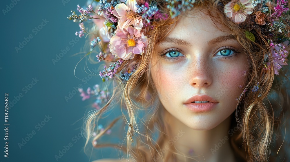 Portrait of a beautiful woman. Portrait of a beautiful woman.
