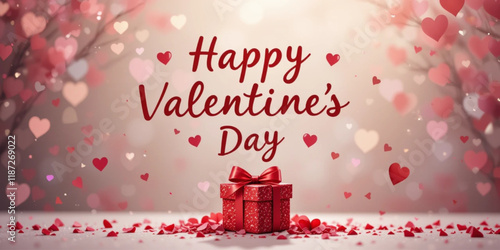 Happy valentines day write. - happy valentines day background - february 14 - 14th february background - valentines day present.vector illustration