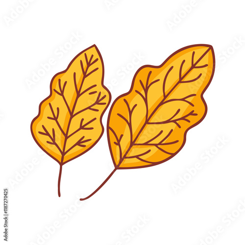 fallen leaves vector icon, fallen leaves vector illustration-simple illustration of fallen leaves, perfect for logos,and fallen leaves - themed designs.