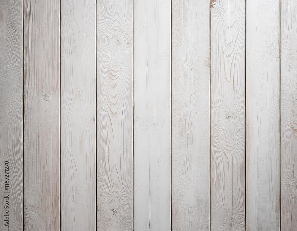 Naklejka premium minimalist whitewashed wood plank background