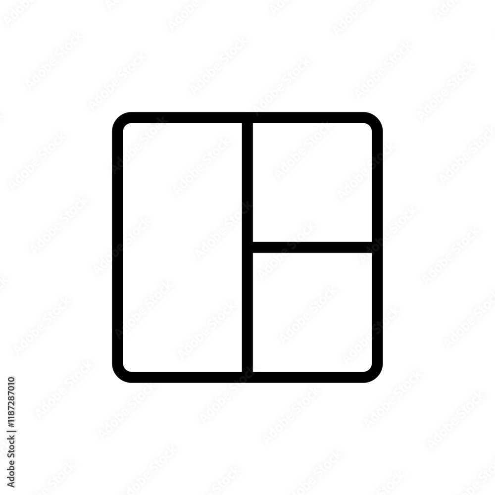 Collage icon flat editable icon mark Collage icon flat editable icon mark