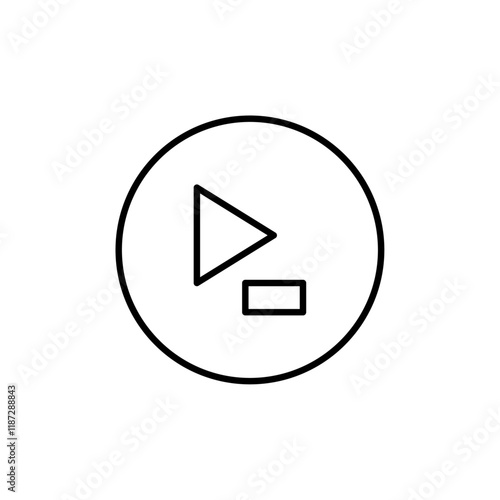 Idagio icon flat editable icon mark