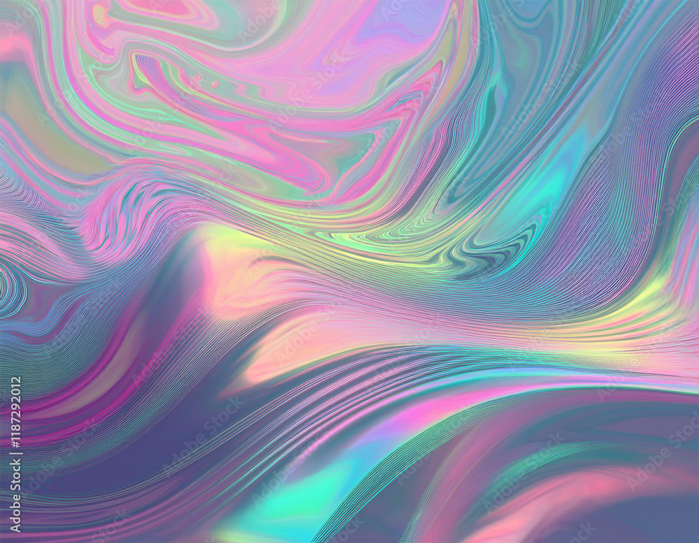 Obraz premium abstract holographic background