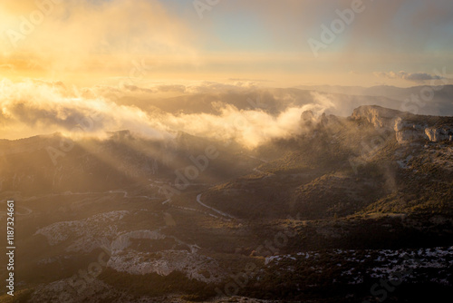 Sainte baume en Provence paysage