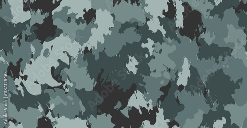 Abstract art splash seamless pattern.  Army camo. Grunge hunting camouflage background. Abstract camo. Digital camouflage pattern. Classic hunting camouflage. 