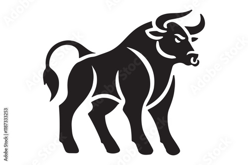 Bull silhouette