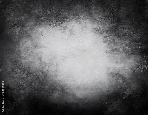 black and white background texture with white center and dark gray border old grunge texture abstract distressed black paper old painted vintage wall with stone or bumpy texture design pattern