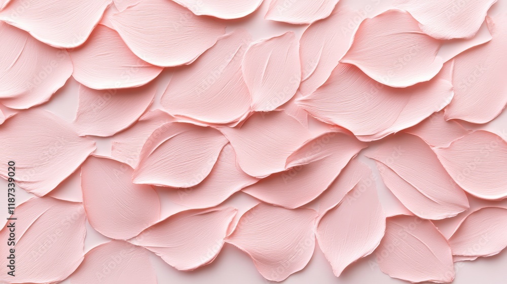 Fototapeta premium Gentle pink petals create a romantic and tender floral background, perfect for valentine's day, mother's day, wedding invitations, or any spring themed project