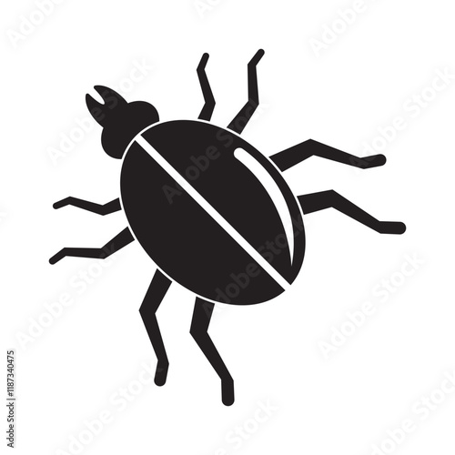 lice icon illustration design template