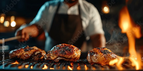delicious Peruvian roast chicken (Pollo a la brasa) 