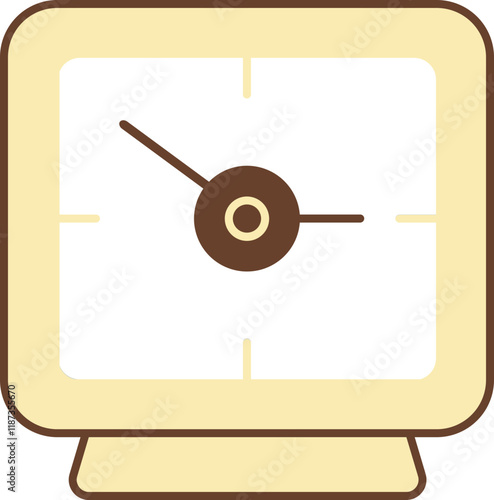 Moniter clock icon