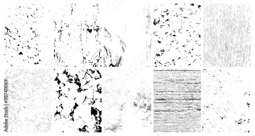 Wallpaper Mural grunge texture set Torontodigital.ca