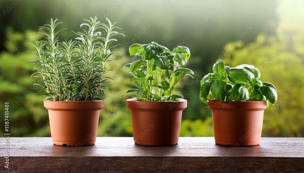 herb plant in pots herb plant in pots