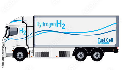 Hydrogen fuel cell  heavy duty truck 