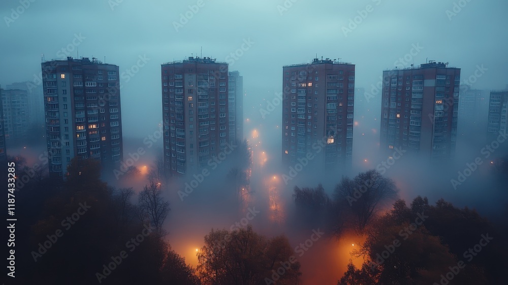 Obraz premium fog kaliningrad