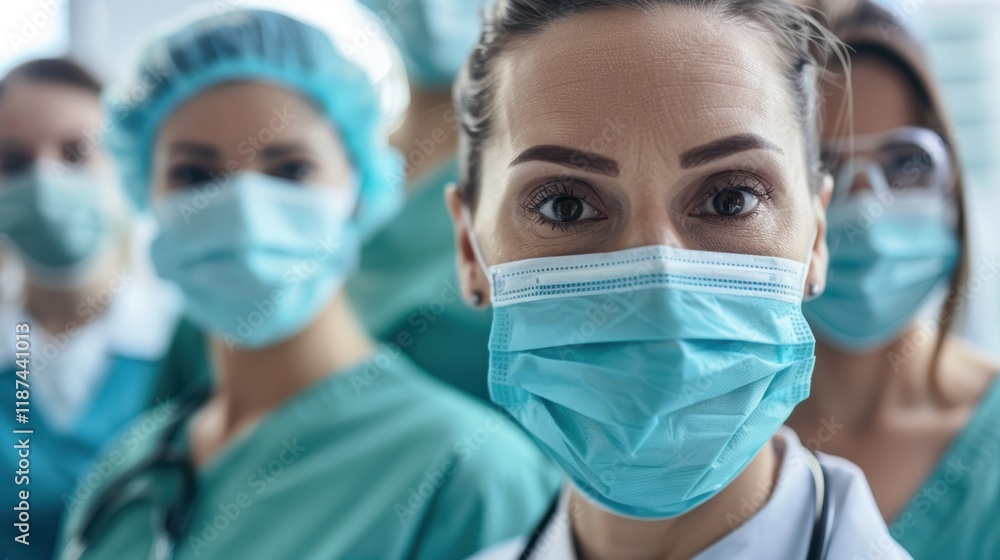 Healthcare professionals collaborating effectively in a medical environment, emphasizing teamwork and patient wellness Healthcare professionals collaborating effectively in a medical environment, emphasizing teamwork and patient wellness
