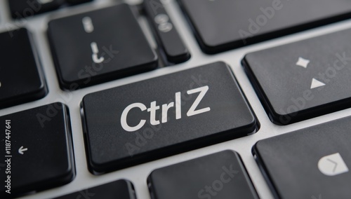 Press Ctrl  Z to cancel an error and go back in your work on the computer photo