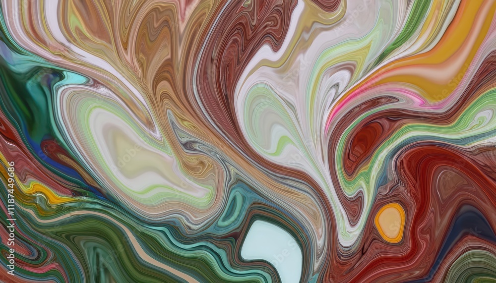 Colorful Abstraction CloseUp of a Striking Marble, Ink, and Paint Artwork, Offering Vibrant Hues in an Abstract Landscape Colorful Abstraction CloseUp of a Striking Marble, Ink, and Paint Artwork, Offering Vibrant Hues in an Abstract Landscape