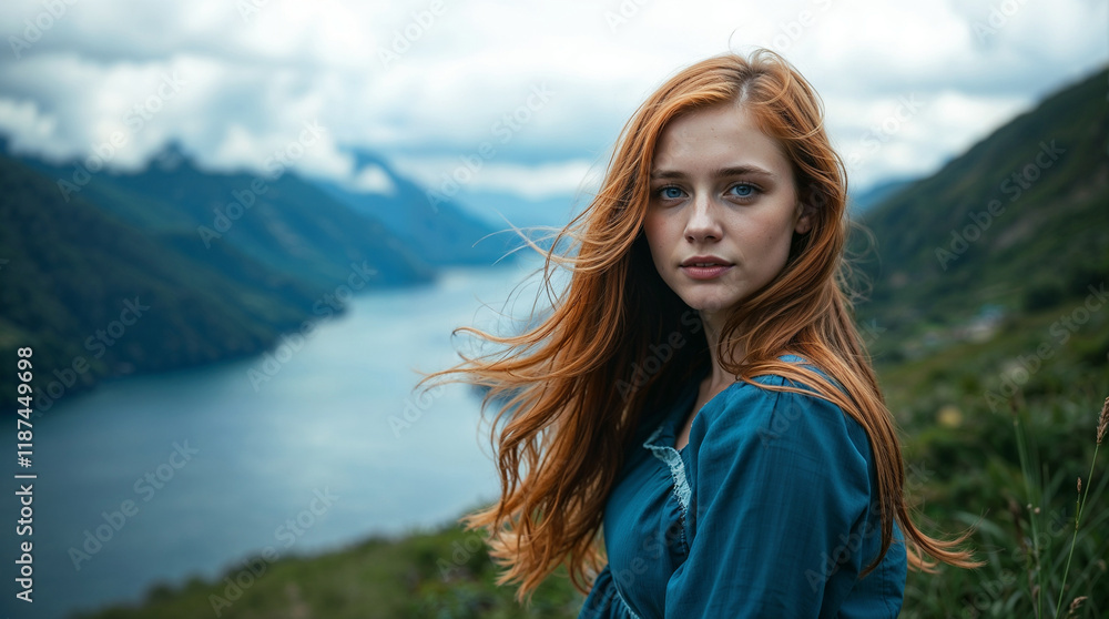 Young attractive female tourist exploring new city at summer. Europe travel. Young attractive female tourist exploring new city at summer. Europe travel.