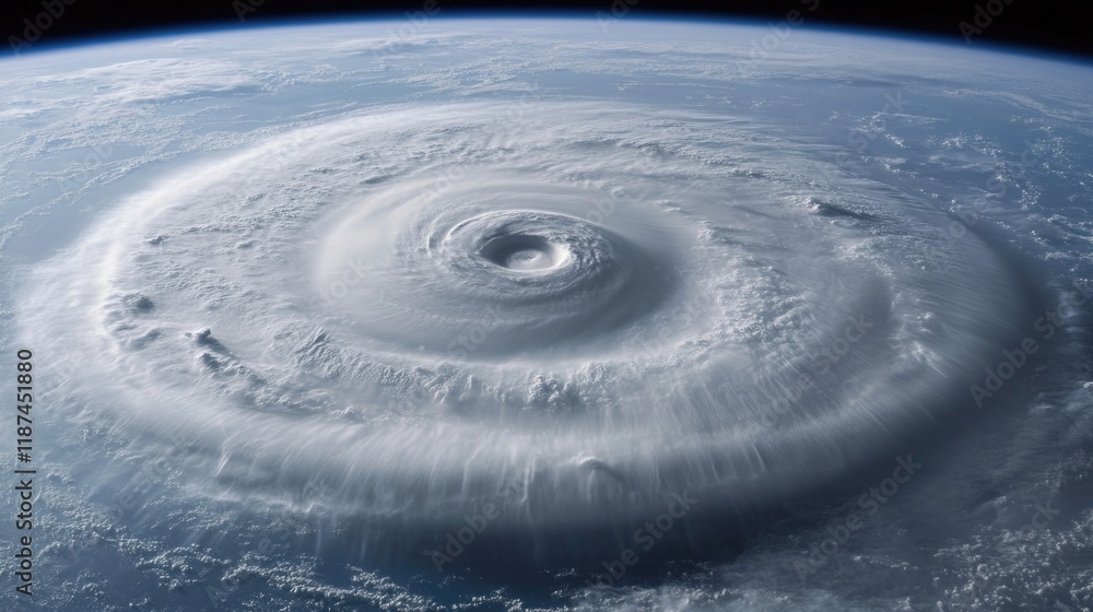 Astronauts on the International Space Station capture a stunning image of a hurricane from high above Astronauts on the International Space Station capture a stunning image of a hurricane from high above