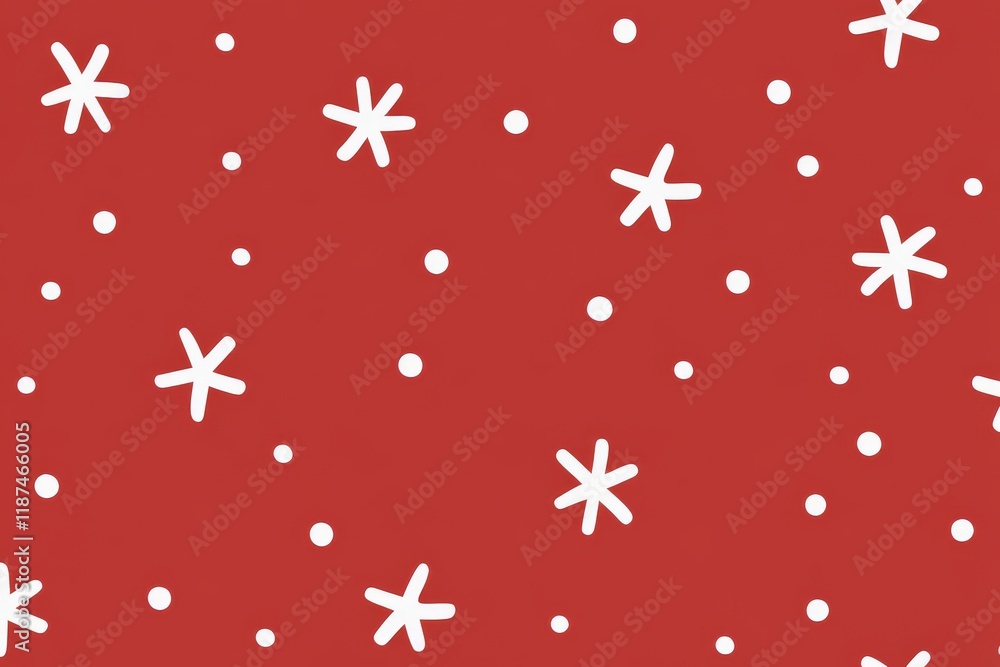 Retro Christmas Wallpaper featuring snowflakes Retro Christmas Wallpaper featuring snowflakes