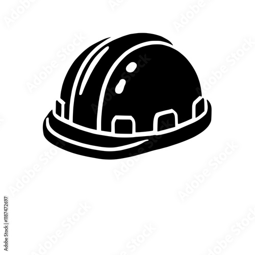 Hard Hat Icon: Safety First 