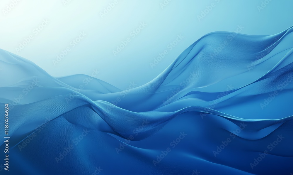 Calming blue ocean wave background with subtle movement and depth , atmospheric, background element Calming blue ocean wave background with subtle movement and depth , atmospheric, background element