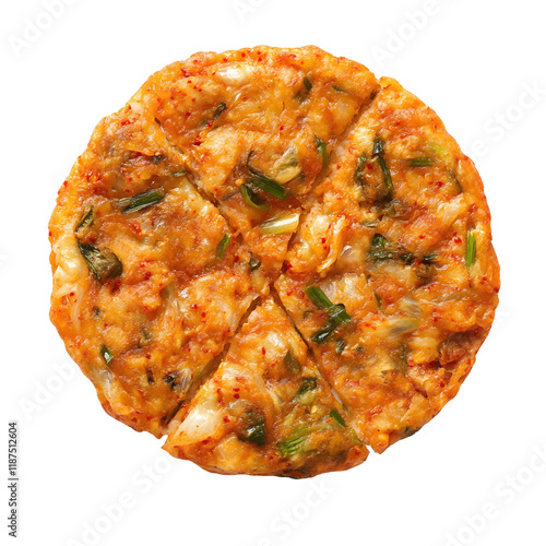 A kimchi pancake kimchi jeon photo