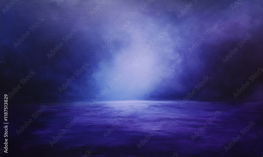 Mysterious purple blue hues blending into each other on a dark background , blend, foreboding Mysterious purple blue hues blending into each other on a dark background , blend, foreboding