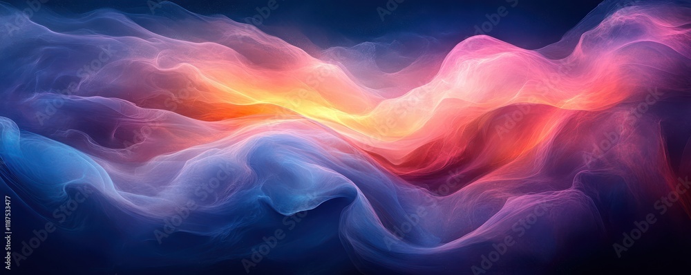 Futuristic Abstract Digital Background with Fluid Light Dynamics for Technology and AI Applications Futuristic Abstract Digital Background with Fluid Light Dynamics for Technology and AI Applications