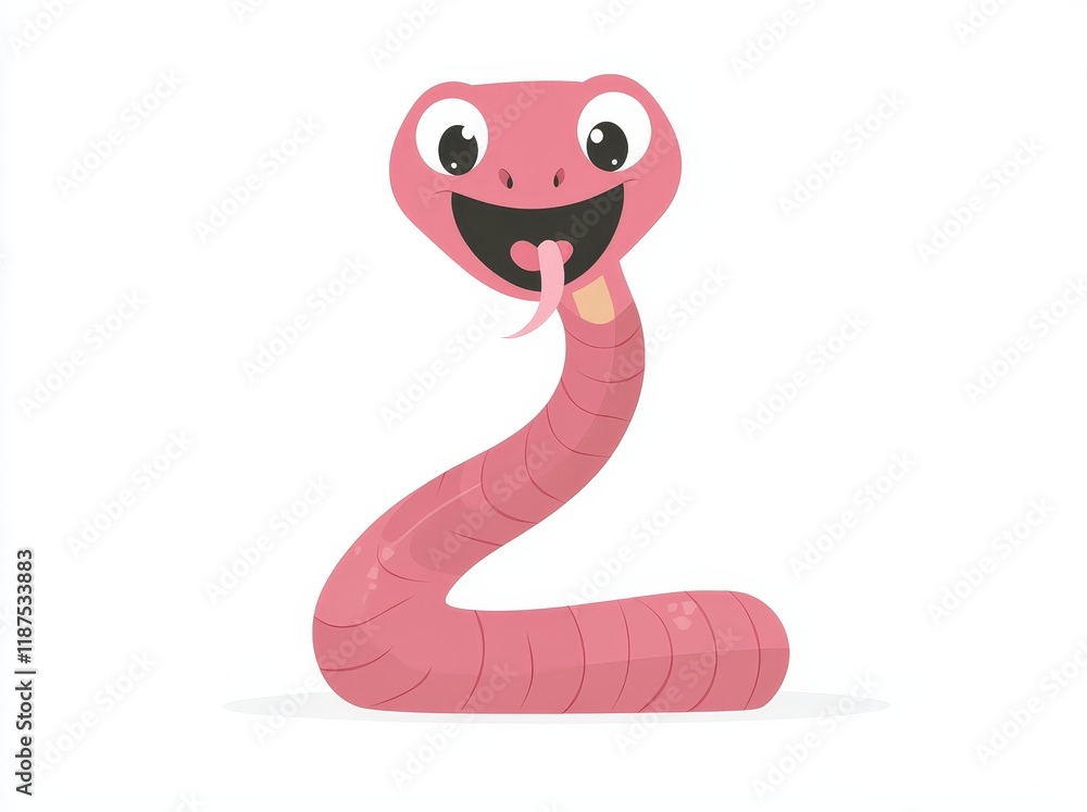 Fototapeta premium An illustrated depiction of a furious king cobra or venomous snake, presented in a contemporary art style