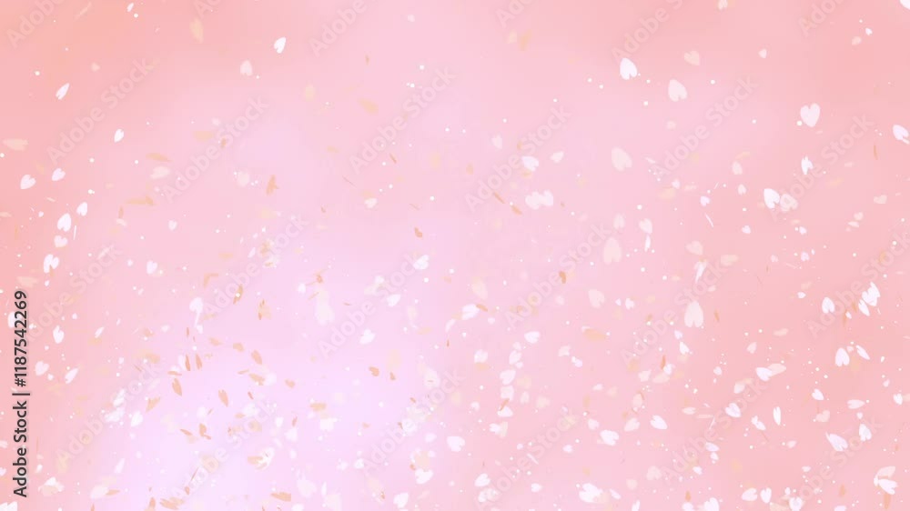 Cherry blossoms dancing in the wind Cherry blossoms dancing in the wind