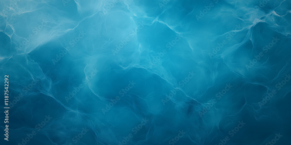 Obraz premium Calm blue water surface with gentle ripples and soft light reflections.