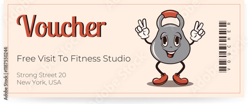 Voucher Fitness studio