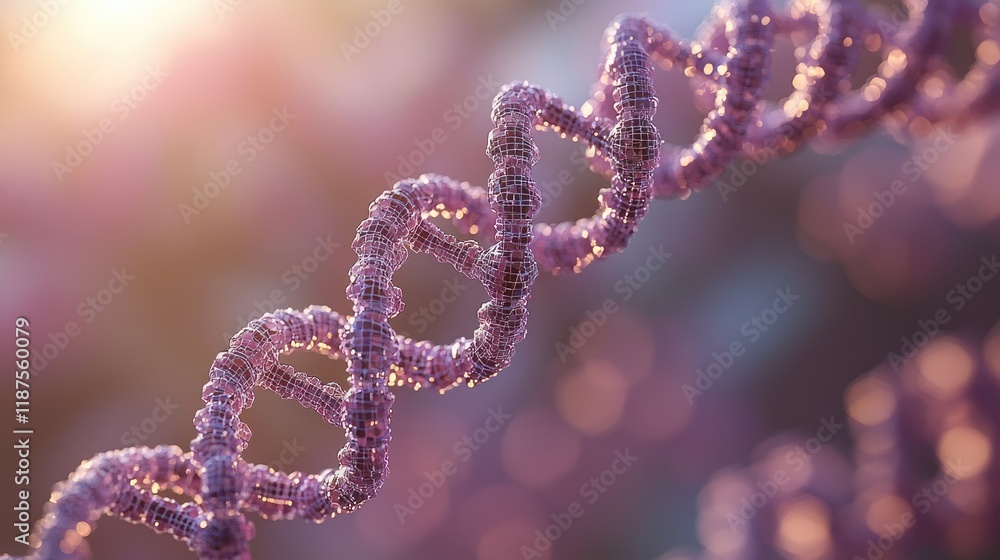 DNA Double Helix: A Microscopic Marvel of Life's Code DNA Double Helix: A Microscopic Marvel of Life's Code