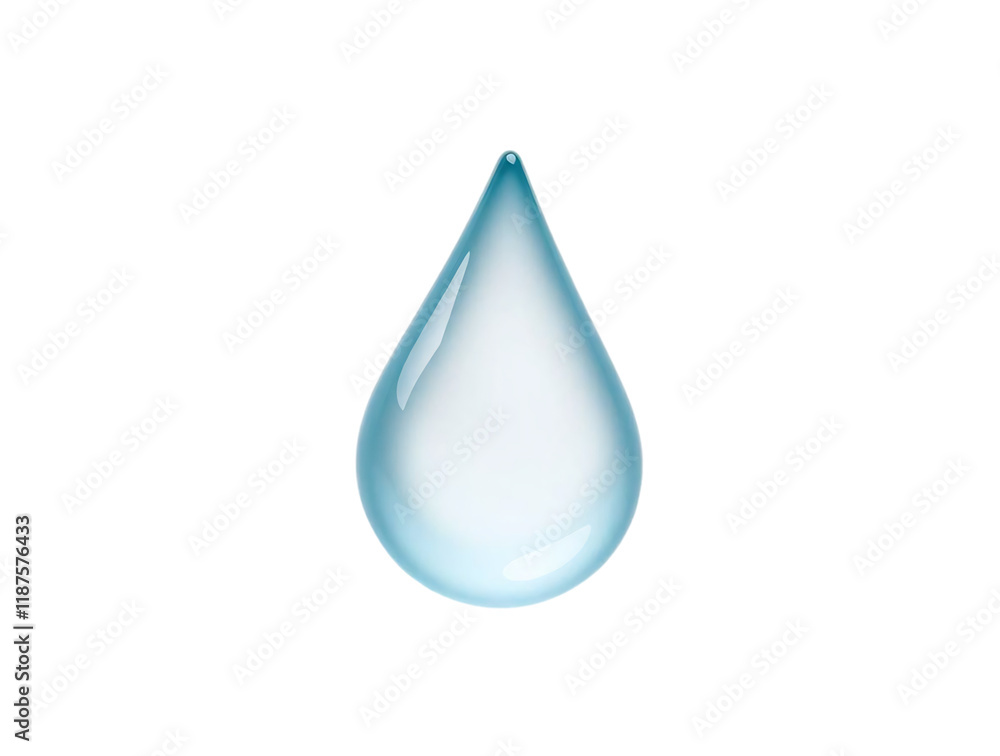 water drop isolated on white water drop isolated on white