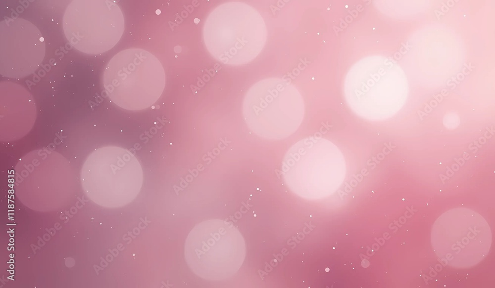 Soft pink bokeh background with glowing lights. Soft pink bokeh background with glowing lights.