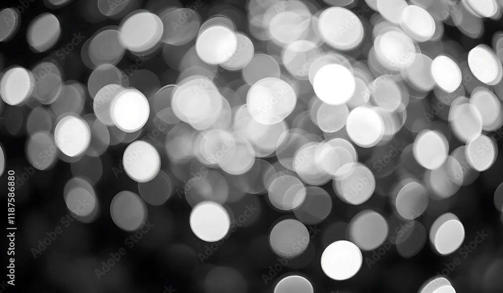 Obraz premium Abstract blurred background with soft bokeh lights.