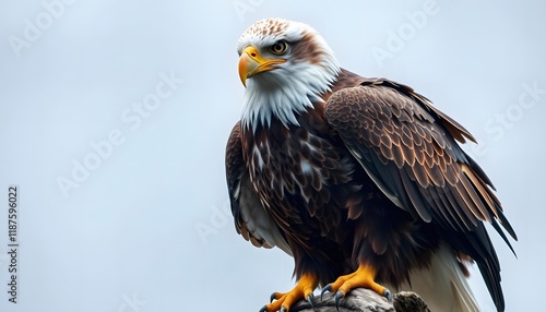 eagle, full-body portrait of an eagle