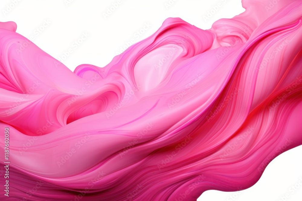 Swirls of vibrant pink in fluid motion create an artistic backdrop for creative projects Swirls of vibrant pink in fluid motion create an artistic backdrop for creative projects