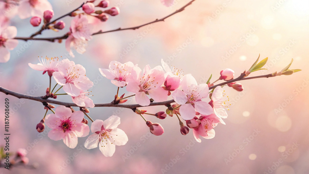 pink cherry blossom
