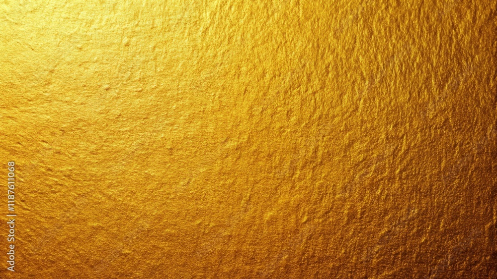 Naklejka premium Gold Paper Texture, Subtle Sheen, Studio Lighting, AI Photography