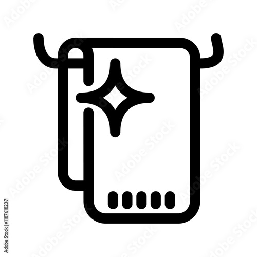 Towel icon design template